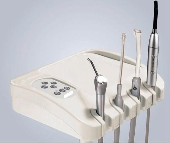 ST-D540 Foshan Suntem Dental Chair Unit with LED x-ray film viewer