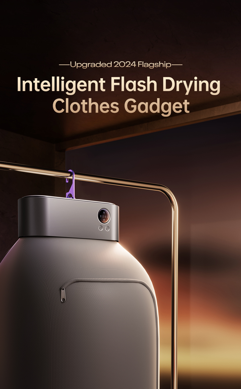 New Design Home Electric UV Heating Foldable Smart Baby Mini Compact Electric Machines Portable Clothes Dryer for Travel