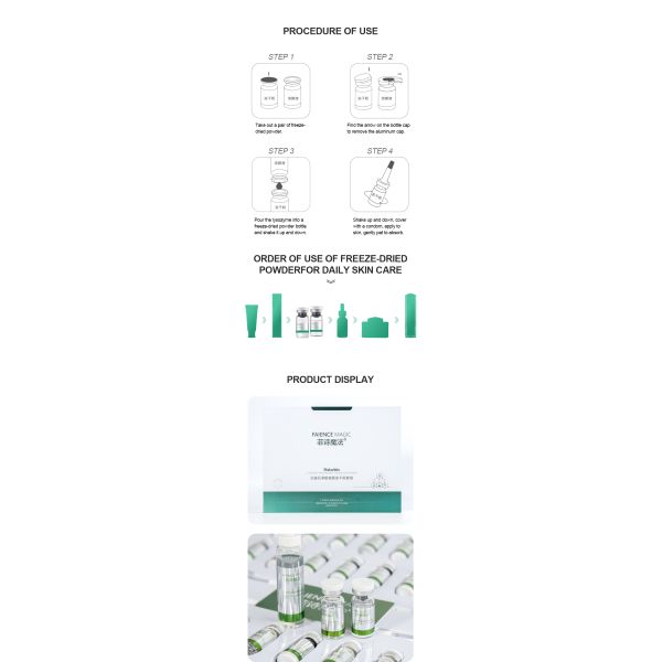 Custom-Made Anti-aging Serum Skincare Beauty Moisturizer Skin Care Product Oligopeptide-1 Nicotinamide Lyophilized Powder