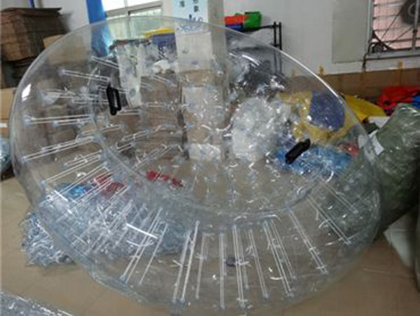 2 - 3 Person Inflatable Coconut Balls , Inflatable Pool Toys Water Lounge