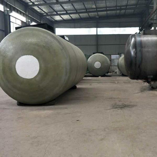 Anti tanque de armazenamento do fuel-óleo da corrosão 20m3, tanque de óleo para aquecimento dobro subterrâneo da parede