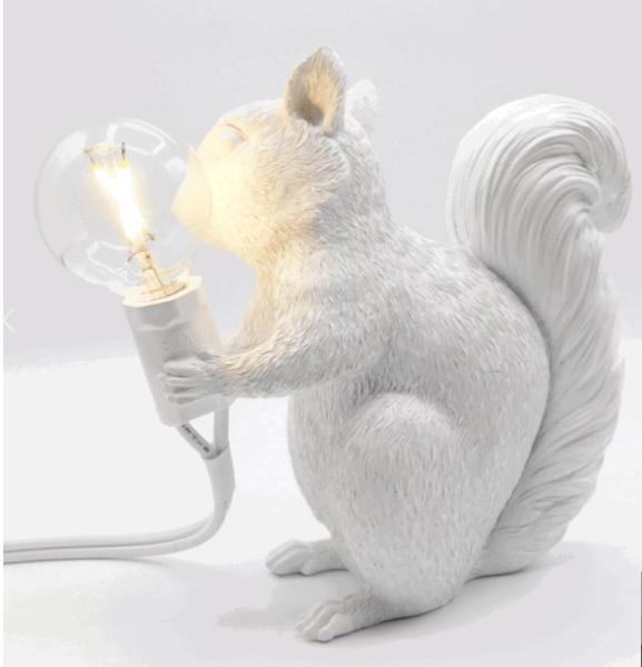 Nordic Designer Cute Animal Night Lights Creative Squirrel Table Lamp(WH-MTB-274)