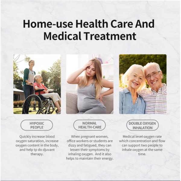 Oxygen Machine For Home,Electric Atomization Portable Oxygen Concentrator 10 Liter For The Elderly And Children