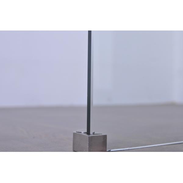 8mm закалили стеклянную прогулку в приложениях ливня 1200x2000mm