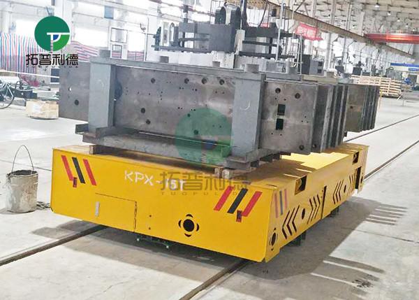 Self Propelled Heavy Load Material Transfer Platform Multidirectional Transporter With Lifting Deck