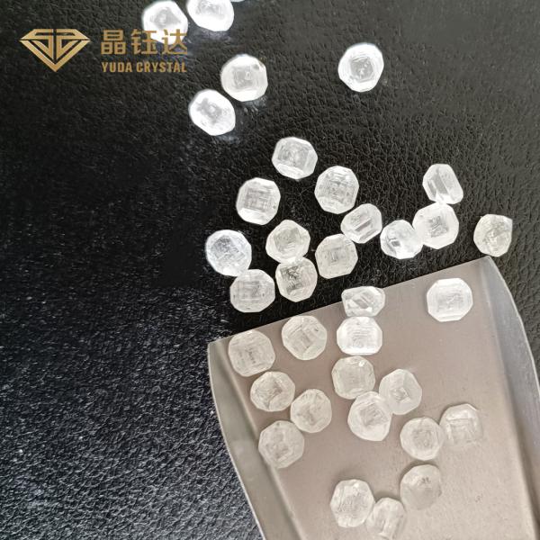 High Grade HPHT Rough Uncut Diamond With Transparent Transparency