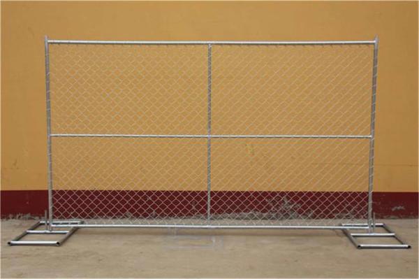 chain link temporary construction fence panels 6FT X 10F Mesh 2 3/8  x 2 3/8 ( 60mm x 60mm ) x 12 gauge wire
