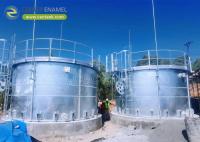Tanques y silos de almacenamiento circulares de acero galvanizado sumergido en caliente y ecológicos