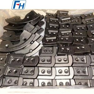 High Wear-Resistant Alloy Concrete Mixer Blades Specialized for Mining & Cement