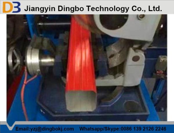 Minimum Tolerance Water Downspout Roll Forming Machine With PLC Control System