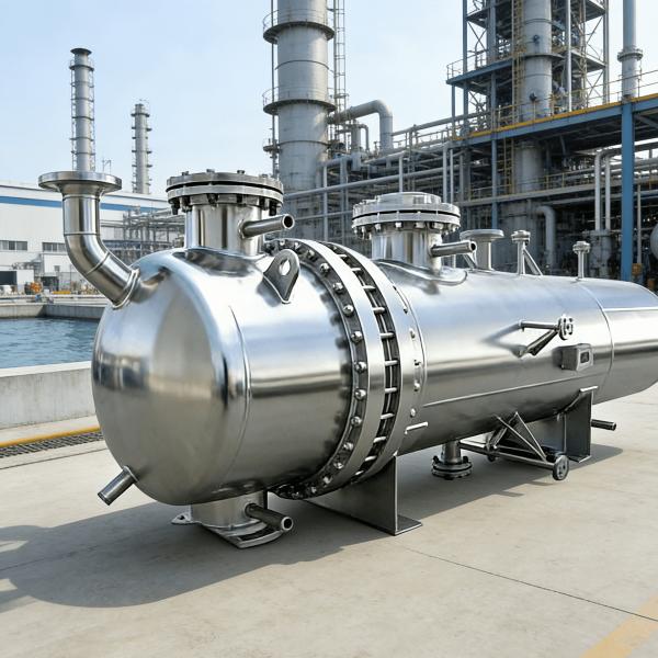 Stainless Steel Ammonia Storage Pressure Vessel with 0.1-10 Mpa Design Pressure and Customized Size