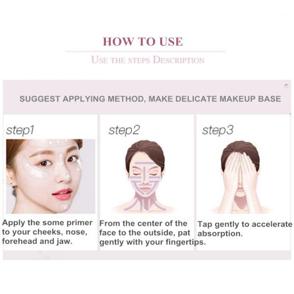 Face Base Cream Contouring Makeup Products Invisible Pore Foundation Primer OEM
