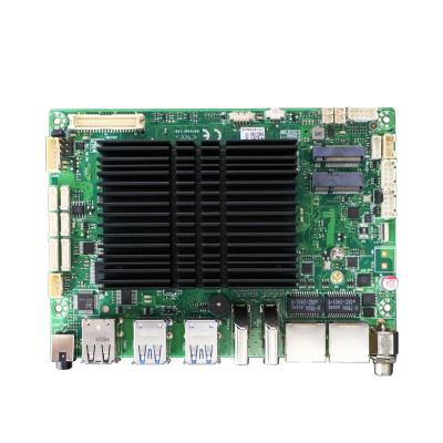 J6412 Fanless Motherboard Factory , 3.5 Inchs Motherboard PC Compatibility With 6 X RS232 COM