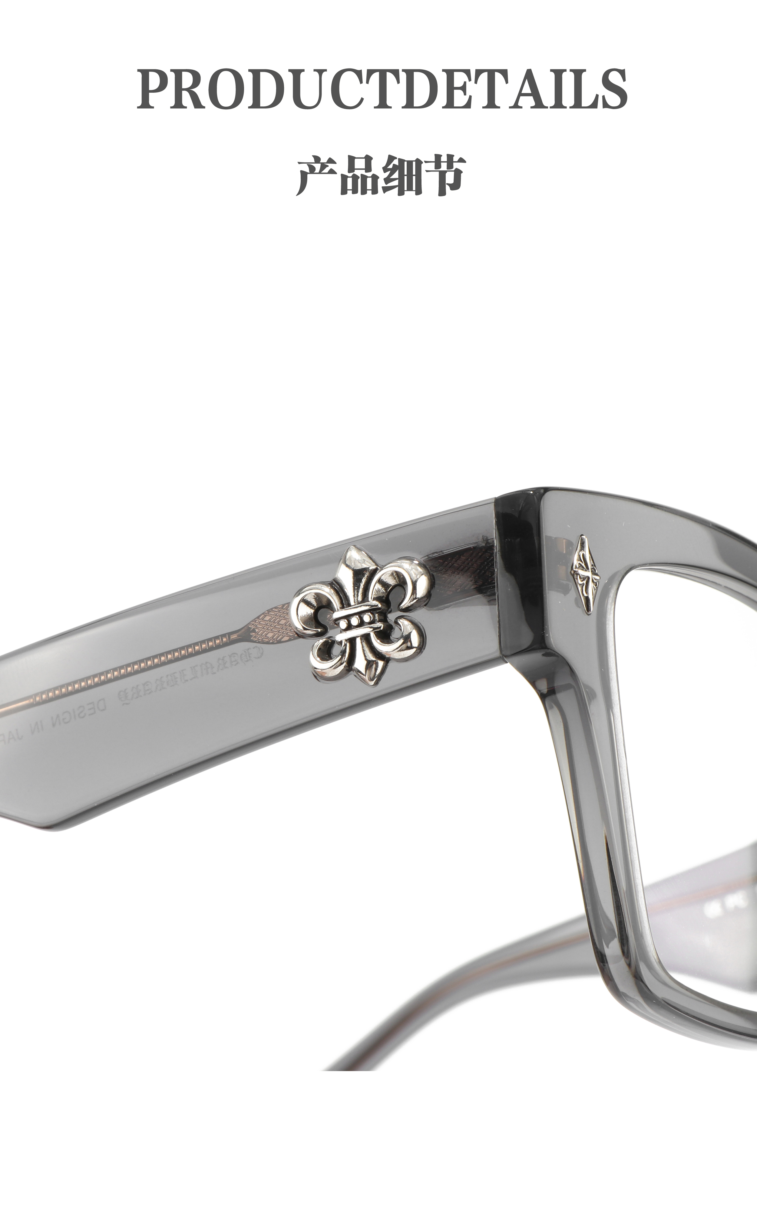 Cool Handsome Thick Black White Transparent Full Rim Durable Optical Prescription Presbyopia Glasses Eyeglasses Frames for Men
