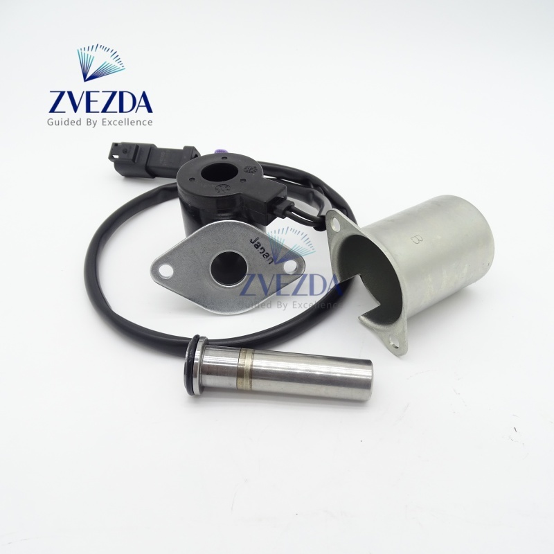 20Y-60-32121  Solenoid Valve Assembly Coil With Plunger OE 20Y6032120 Fit PC200-7 PC220-7 PC300-7