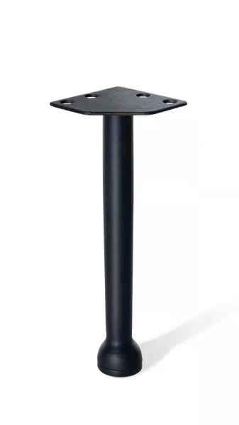 Round Polished Finish Adjustable Furniture Feet With Screw On Installation