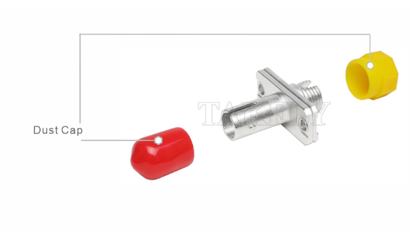 FC-ST Metal Hybrid Adapter – Female-Female, Simplex, for Connecting Different Connector Interfaces