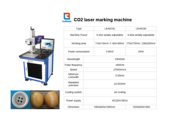 Laser marking Machine or Co2 Laser Machine For Printing Plate / Leather
