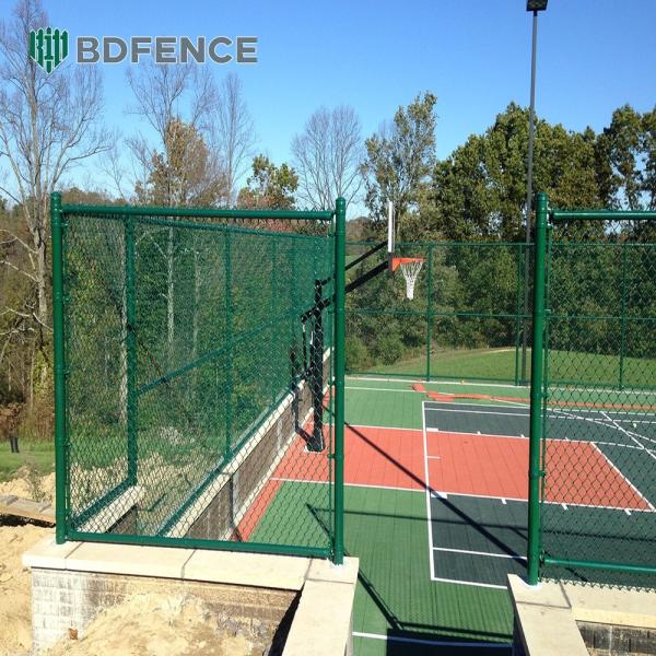 Low Carbon Steel Wire 4ft 5ft 6ft 8ft 10ft Roll Wire Mesh Fence Chain Link Fence Roll 50ft Galvanized Steel