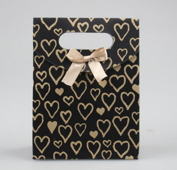 flat handle kraft paper bag, cheap brown paper bags with handles, Cheap prices Discount Shopping Bags with logo print