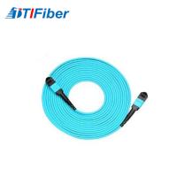 cabo ótico da fibra Multicore da manutenção programada do milímetro do cabo de remendo da fibra multimodo do comprimento MPO de 3M
