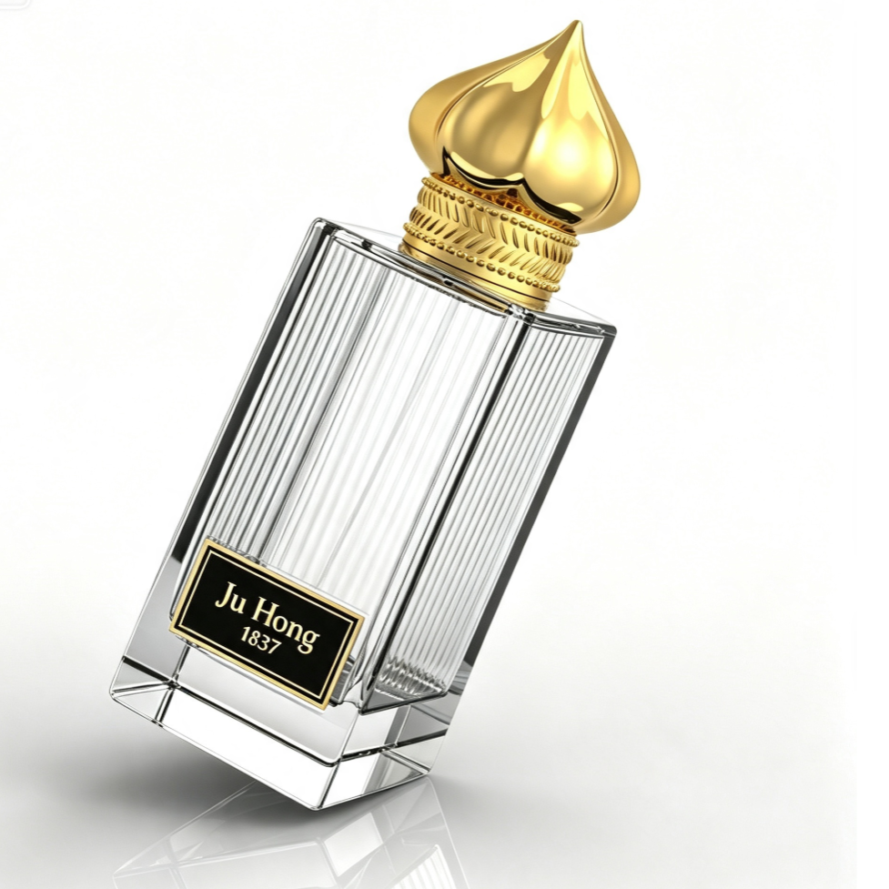 Luxury Gold Crown Zinc Alloy Perfume Bottle Cap for Premium Fragrance Packaging