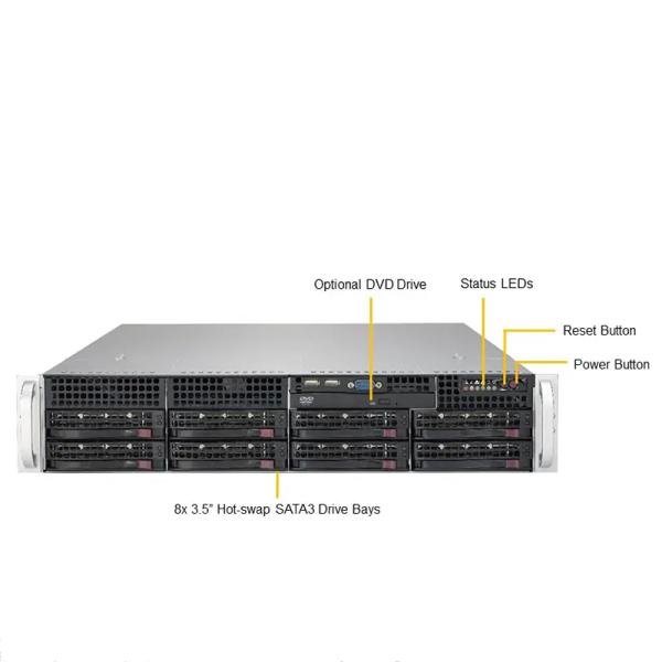 Supermicro Sys-6029p-Trt 2u Супер сервер доступ к запасам для вашего бизнеса