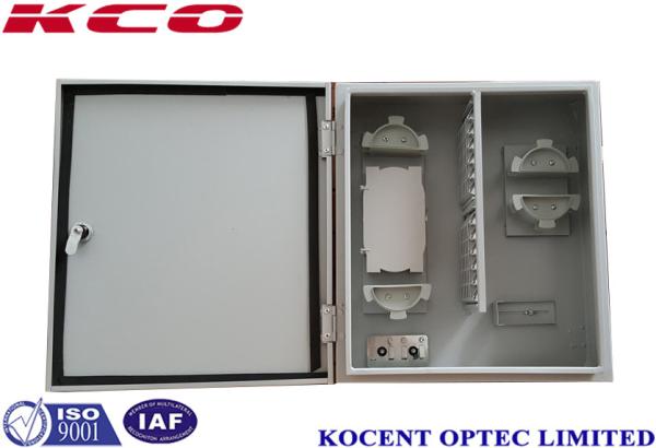 KCO-ODB-24A Fiber Optic Terminal Box 96 Fiber Wall Pole Mount Metallic Material 24 48 72 96 Core