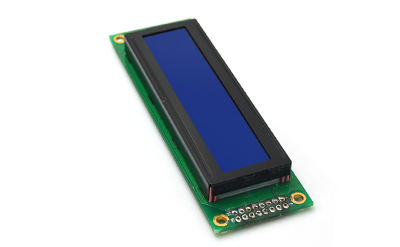 STN Blue 20 X 2 LCD Display Module HD44780 Custom Characters 2002 LCM