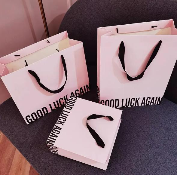 Printed Retail Clothing Packaging Paper Bag Shopping Packaging Paper Bag