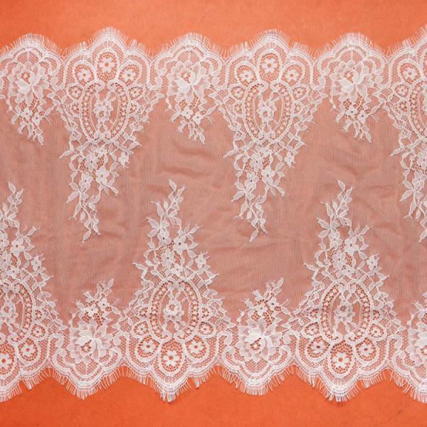 Good Quality  Crochet  Eyelash Lace Edge for Dress  Double Side