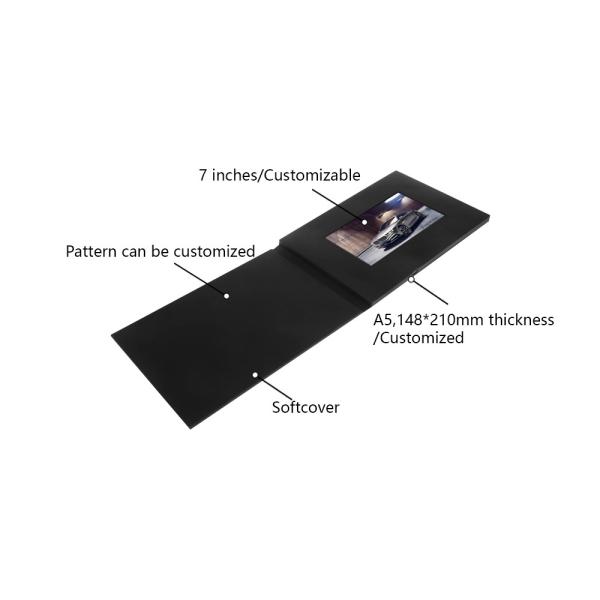 16GB 7 Inch Lcd Screen Brochure For Marketing