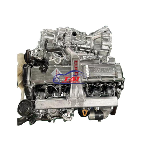 High Quality Car Parts 1HDT 1HDT 12V 6 Cylinder Diesel Engine Assembly With 4WD Manual Gearbox for Toyota Landcrusier