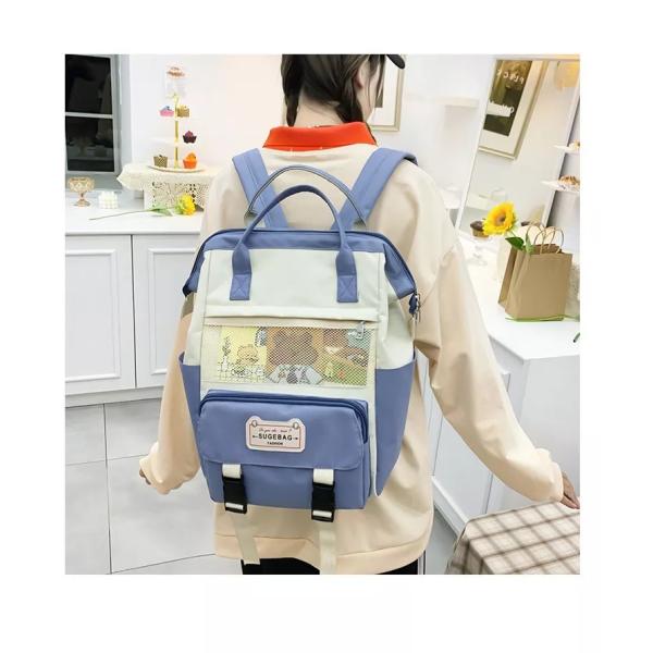 School 24cm Backpack Bag Set Girls Cute Backpack Set Cartoon Kids Teens