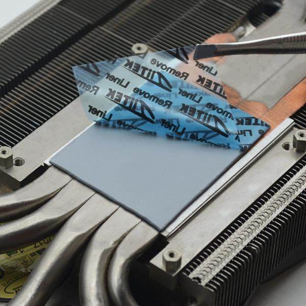 8.5W/mK Silicone Thermal Pad for GPU CPU LED -40~200℃