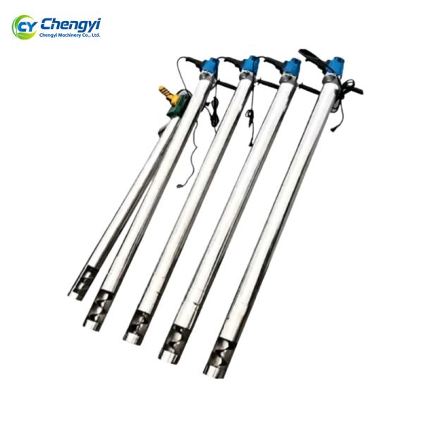 Steel Grain Conveyor Durable Screw Auger Conveyor Handling Transport Equipment