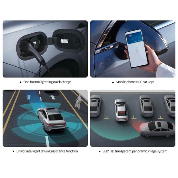 BYD Destroyer 05 2023 DM-I Champions 120KM Flagship Byd Quzhujian Ev Hybrid Electricity Battery With Petrol