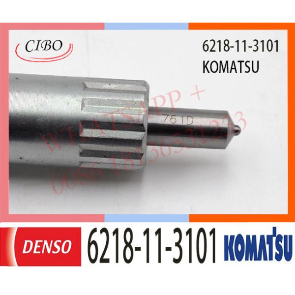 6218-11-3101 KOMATSU Fuel Injectors 095000-0562 6218-11-3100 6D140 Engine For PC750-6 PC800-6