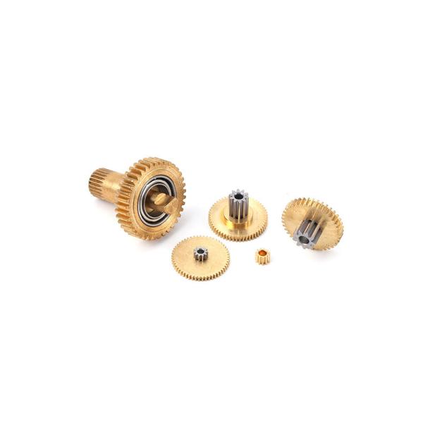Small Powder Metallurgy Parts Anodizing Brass Copper Gear CNC Lathing