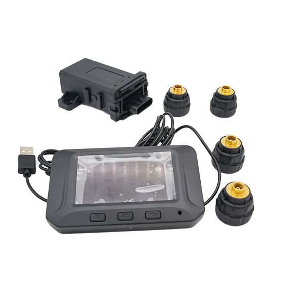 IP67 Commercial Vehicle Tire Pressure Monitoring System For 6 Tires Truck Trailer