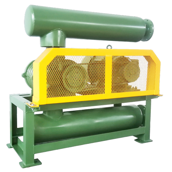 Pneumatic Roots Blower Rotary Lobe Vacuum Pump , blower air pump vacuum -40KPA