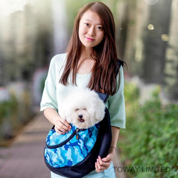 Carregadeiras de animais de estimação de nylon forte de lona Bolsas de ombro para cães ao ar livre