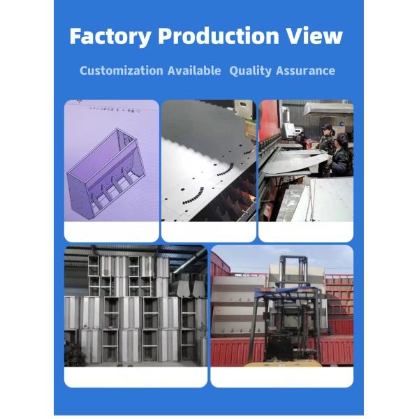 Stainless Steel 304 Livestock Feeding Equipment Swine Nursery Feeders 8 Holes