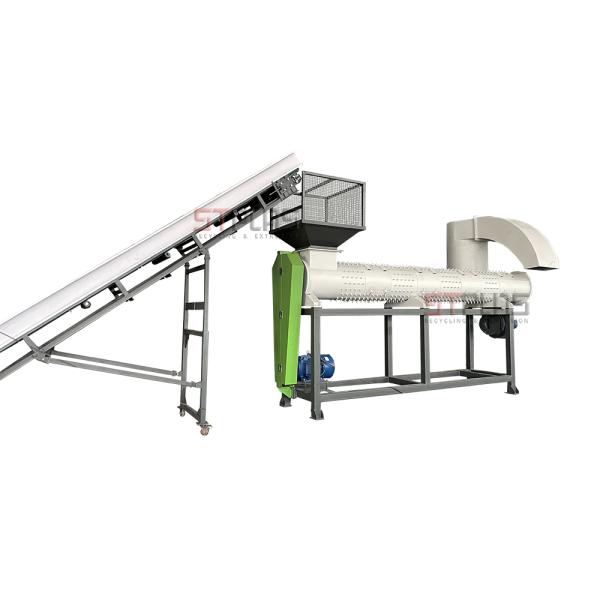 OEM Plastic Bottle Crushing Machine / Plastic Recycling Granulator 3-5T/H