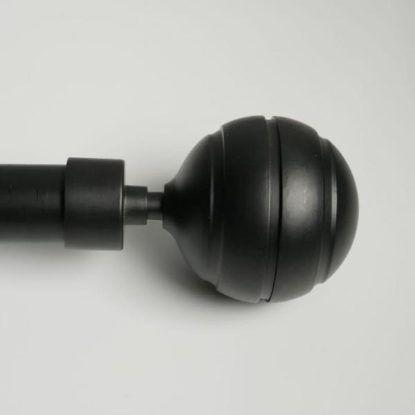 KIEI EP1028 Curtain Finial Pole Hardware Precision Manufacturing Simple Style Hot Sale Luxury Adjustable