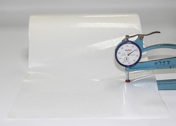 Double Sided PES Hot Melt Glue Film For PVC Dry Cleaning Resistance