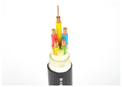 basse fumée de 0.6kv/1kV Buidings zéro certifications d'OIN de la CE de câble d'halogène