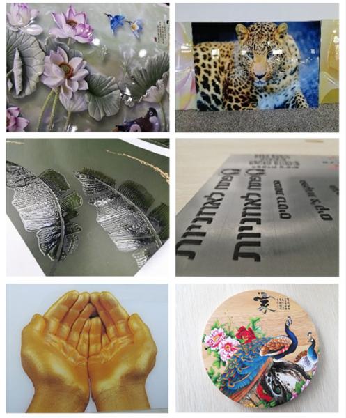 Resolution UV Inkjet Rigid And Flexible Materials Flatbed Printer With Steel Frame Structure