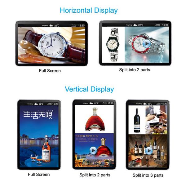 Programmable Android Elevator Lcd Advertising Display Screen 32 Inch Digital Signage Player
