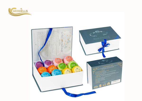 Almond Oil Packaging Bath Bomb Gift Sets Skin Softening Bath Fizzy FDA Approved